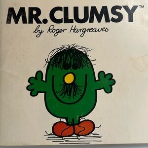 Rare 1984 Kids Mr. Clumsy By Roger Hargreaves
